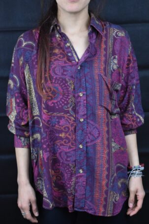 Printed Μακρυμάνικο Πουκάμισο Men's S - Women's M