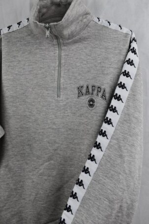 Kappa Vintage 90's Half - Zip Sweatshirt No M