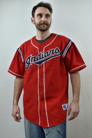 Cleveland Indians Guardians Russel Athletic Jersey No XXL