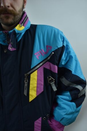 FILA Thermore Πολύχρωμο Ski Jacket Men's L - Women's XL