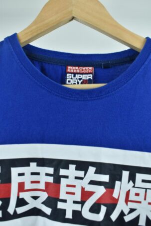 Superdry T-shirt σε Μπλε Men's S