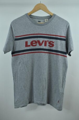 Vintage Levi's T-shirt σε Γκρι Men's M