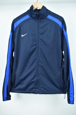 Vintage Nike Shiny Track Jacket σε Μπλε No 2XL