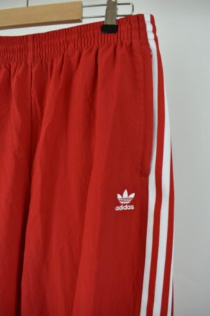 Vintage Adidas Three Stripes Track Pants σε Κόκκινο US M