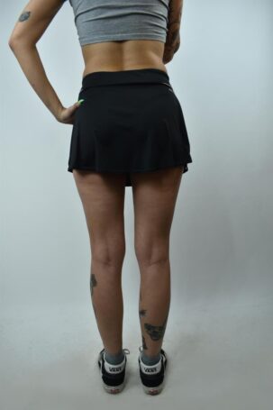 Y2K Adidas Climalite Club Tennis Skirt σε Μαύρο US S