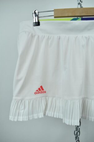 Vintage Adidas Climalite Tennis Skirt σε Λευκό No L