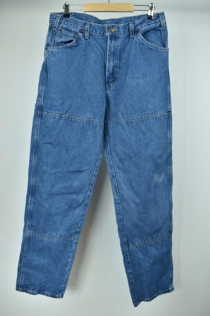 Vintage Dickies Straight Fit Carpenter Jeans σε Μπλε US 34x34
