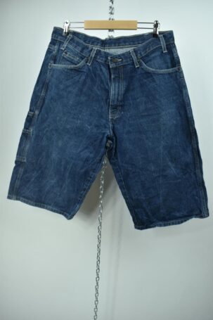 Vintage Dickies Loose Fit Denim Work Shorts σε Μπλε US 34