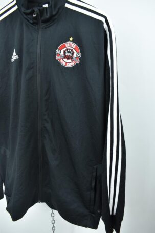Modern Adidas Climalite UFA Three Stripes Track Jacket σε Μαύρο Men's US XL
