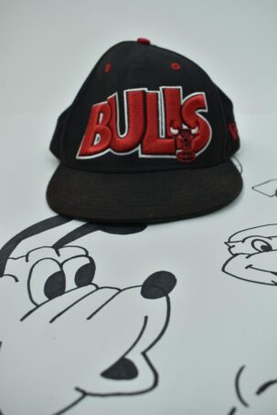 Vintage NBA Bulls New Era HWC Snapback Cap One Size