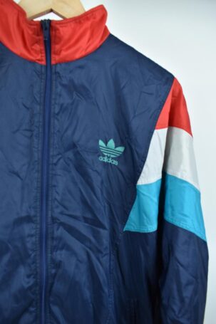 Vintage Adidas Track Jacket σε Μπλε US Men's XS