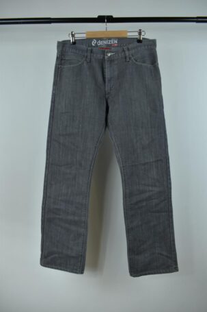 Vintage Denizen From Levi's  218 Slim Straight Fit Jeans σε Γκρι US 33x32