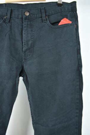 Vintage Levi's 513 Medium Waist Engineered Jeans σε Μαύρο US 32x32
