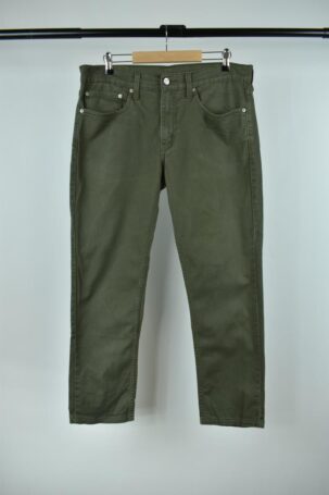 Vintage Levi's 511 Medium Waist Jeans σε Χακί US 34x30