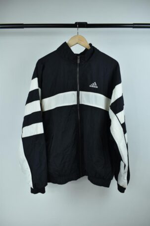 Vintage Adidas Track Jacket σε Μαύρο No L