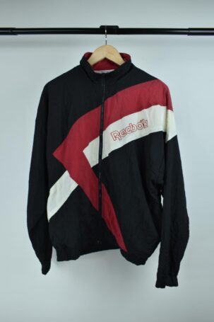 Vintage Reebok Track Jacket σε Μαύρο No M