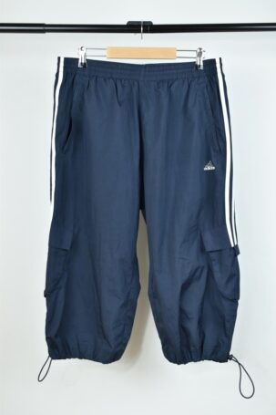 Vintage Adidas Capri Track Pants σε Σκούρο Μπλε No L
