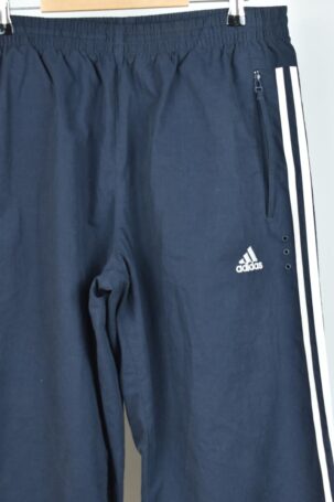 Vintage Adidas Three Stripes Capri Track Pants σε Μαύρο No M
