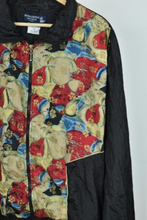 Vintage 80's IBW Track Jacket σε Μαύρο Women's XL