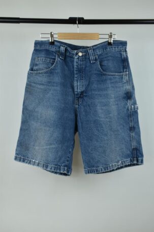 Vintage Wrangler High Waist Jean Shorts σε Μπλε US 33