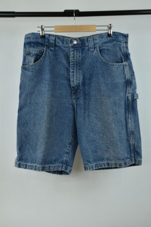 Vintage Wrangler Cargo Jean Shorts σε Μπλε US 36