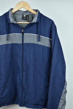 Vintage Starter Track Jacket σε Σκούρο Μπλε No L