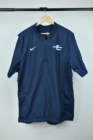 Vintage Nike Half Zip Jersey σε Σκούρο Μπλε No XL