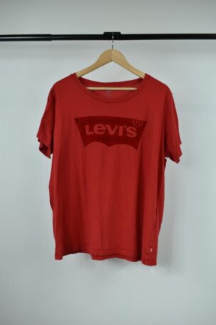 Vintage Levi's T-Shirt σε Κόκκινο No XXL
