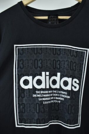 Vintage Adidas T-Shirt σε Μαύρο No XXL