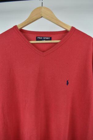 Vintage Polo Sport Ralph Lauren T-Shirt σε Καρπουζί No 3XL