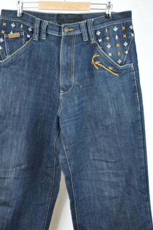 Vintage Karl Kani Signature Baggy Jeans σε Σκούρο Μπλε US 38