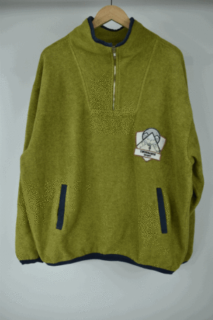 Vintage Trussardi Fleece σε Πράσινο No L