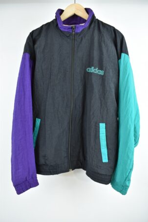 Vintage 90's Adidas Track Jacket σε Μαύρο No M
