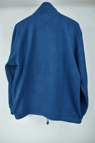 Vintage Asics Fleece μπλούζα Half Zip σε Μπλε No Men's M