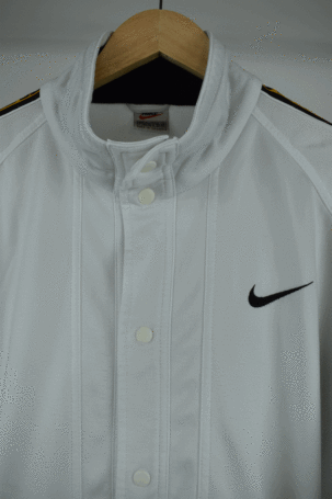 Vintage Nike USA Jersey Κοντομάνικη Ζακέτα με κουμπιά No S