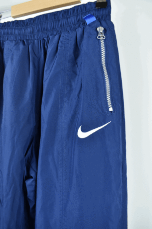 Vintage 90's Nike High Waist Track Pants σε Μπλε No Women's S/M