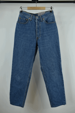 Vintage Levis 901 Made in UK High Waist Jeans σε Μπλε No W30