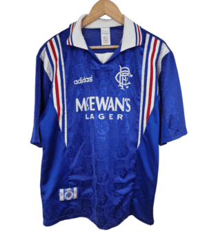Vintage Glasgow Rangers Jersey Adidas 90's No L